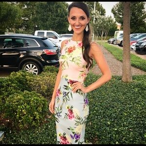 Bodycon low back ASOS dress